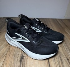 Brooks Glycerin GTS 22 Men's 10D Running Shoes Support Mesh Black Gray White