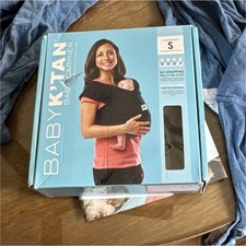 Baby K'tan Baby Carrier Blue denim Cotton Size S