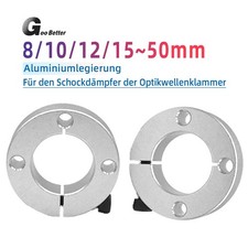 8mm-40mm Aluminium Wellenring Klemmring Klemmflansch mit Schraube, Mit Schraube