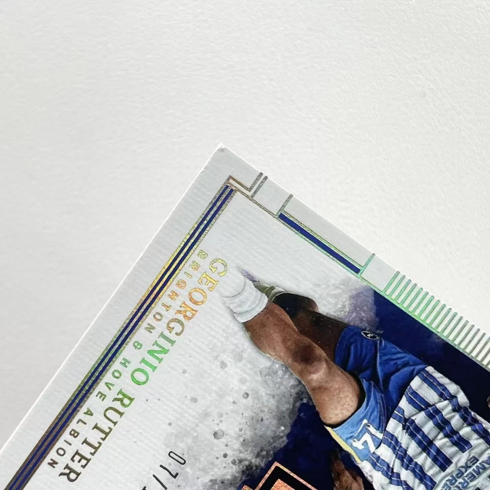 2024-25 Panini Impeccable Georginio Rutter Brighton Patch Gold 7/10 - Image 3 of 3