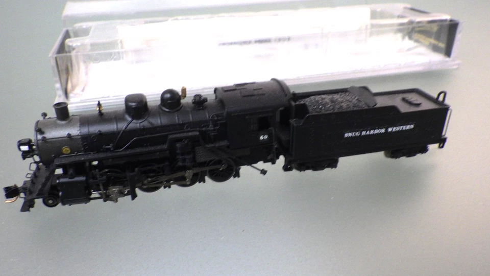 N-Bachmann Spectrum Consolidation 2-8-0 Locomotive/Tender SH&W Custom DCC MTL's - Image 2 of 4