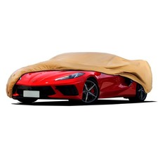 Heavy Duty Outdoor Car Cover Custom Fit for Chevrolet Corvette, Windproof All...