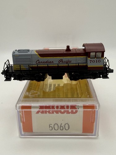 Neu im Karton Vintage N Arnold Rivarossi 5060 Alco S2 Diesellok Canadian Pacific #7010 | Zustand: New