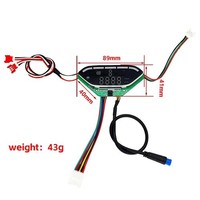 E9T Elektroscooter KilometerzäHler MessgeräT FüR Eurowagens 990122713N