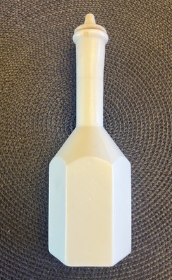 Rare Koken Barbers Supply Co KBSCO Milk Glass Barber Bottle