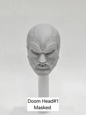 3d Printed DOWNEY DOOM HEAD#1 1:12 6" Classified/Legend Scale DOOMSDAY