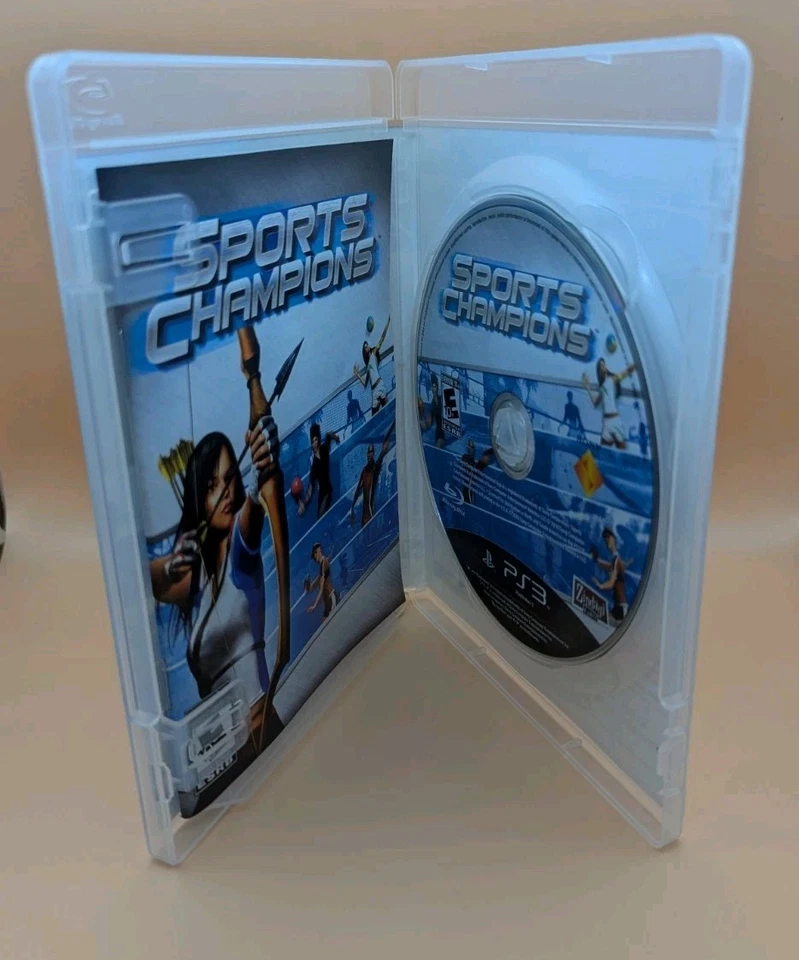 Sports Champions (Sony PlayStation 3 PS3) CIB W/Manual, Very Good Condition  - Image 4 of 4