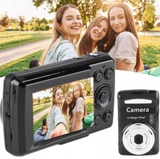 Digital Camera 16MP Compact Camera 2.4inch Pocket Camera 16X Zoom Anti-Shake