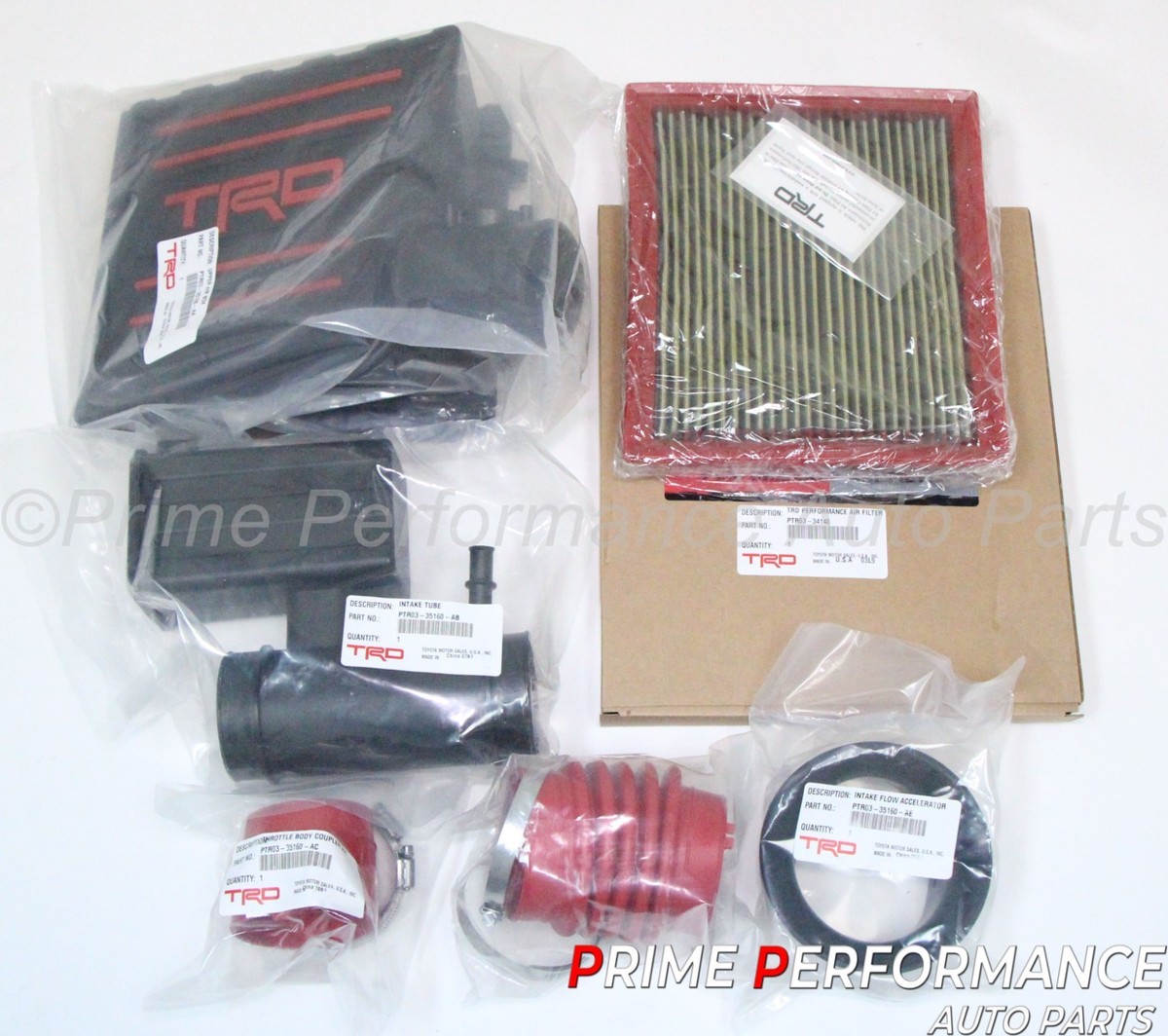 Toyota Tacoma 2016-2023 V6 3.5L Genuine TRD Cold Air Intake System
