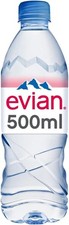 Image of Evian Still Natural Mineral Water, 500ml