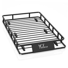 Roof Rack Basket 64x39x6 in - 300 lb Steel Cargo Carrier - 64" x 39"