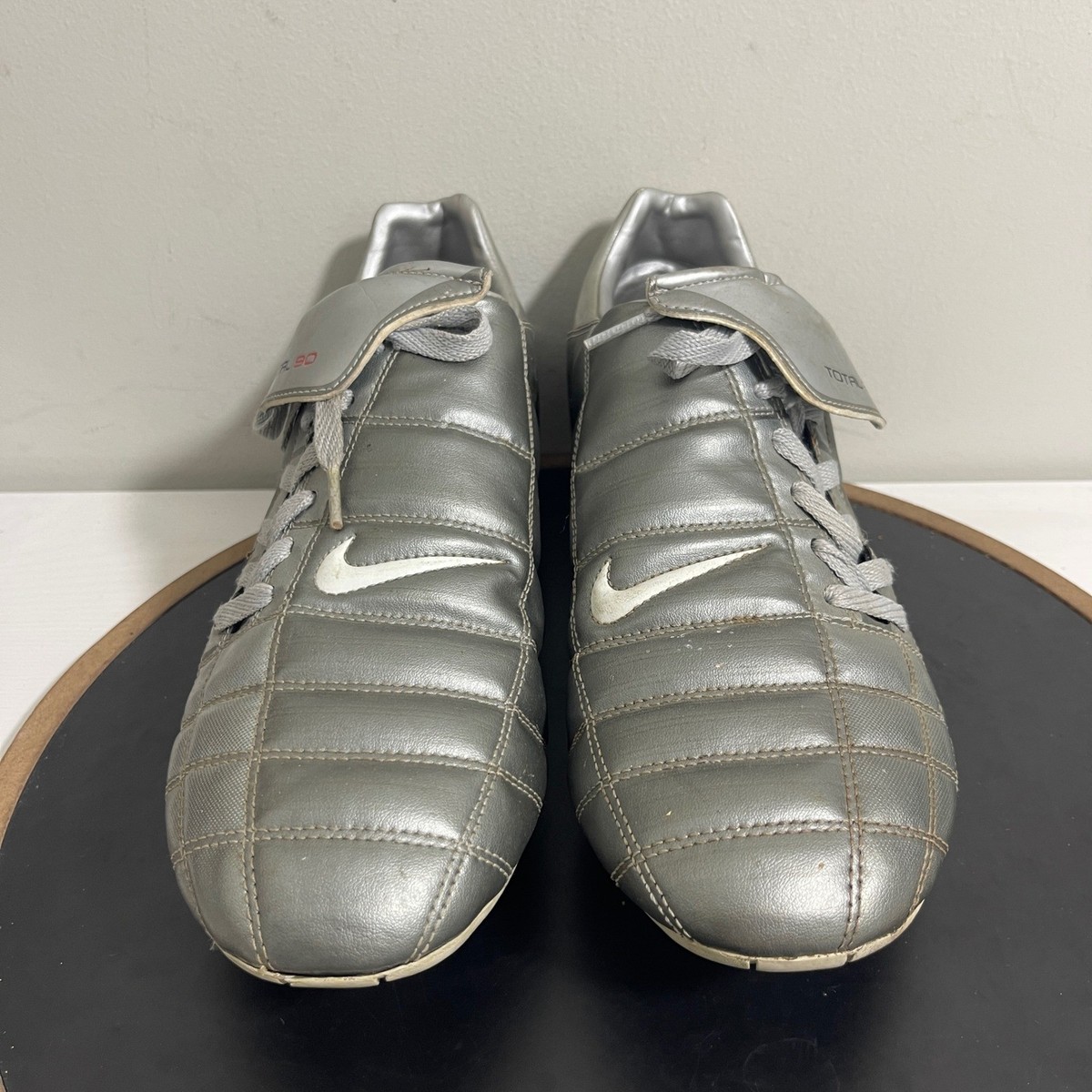 Nike Total 90 III FG Soccer Cleats US 13 Silver White Red Accents Football Shoes il_fullxfull.7815014871_jtnf.jpg main image 3