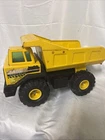 XMB 975  Tonka Mighty Diesel Vintage  Yellow Dump Truck