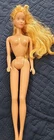 Vintage  DISNEY BARBIE TWIST BENDABLE LEG BLONDE DOLL GOLD HAIR V RARE