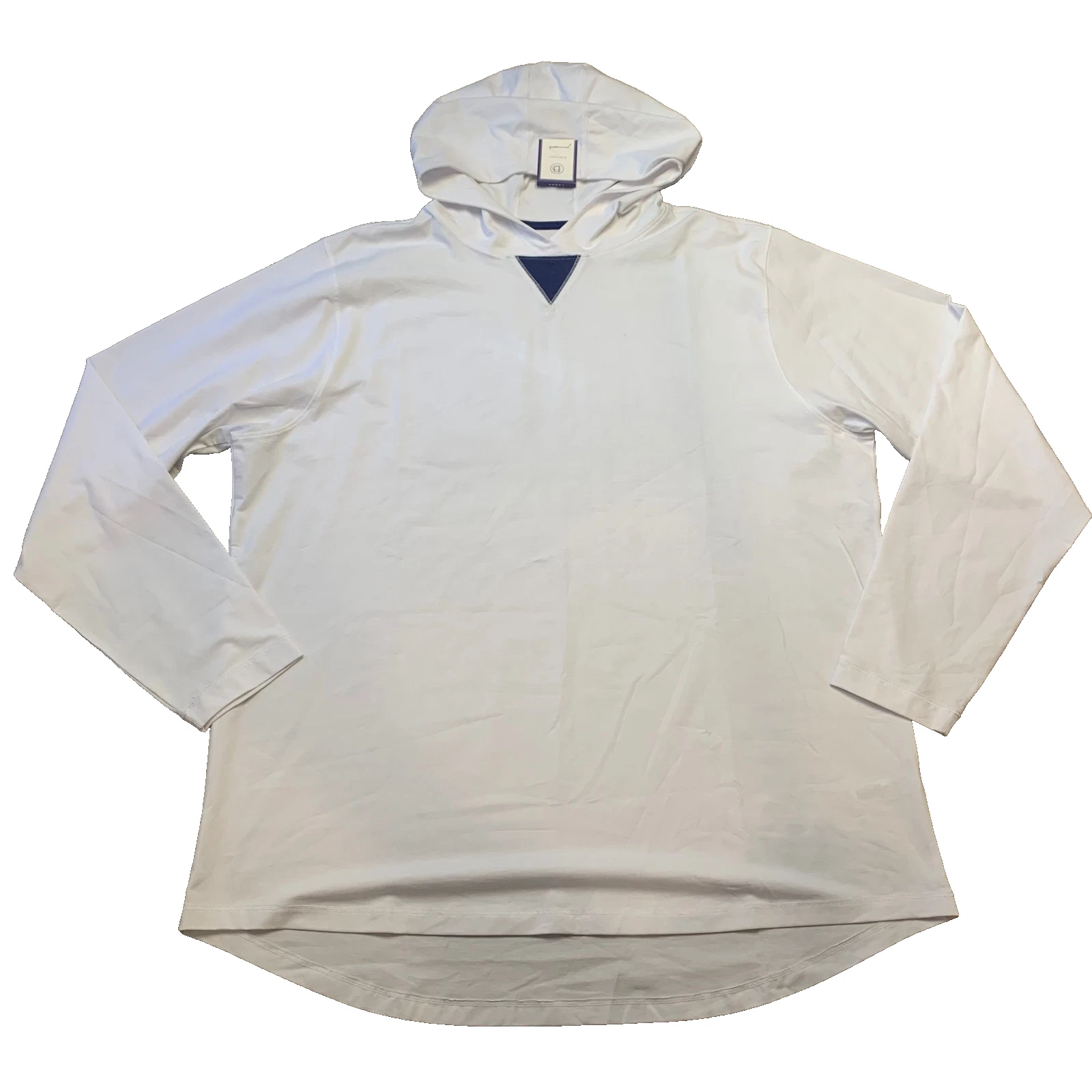 NWT B Draddy Willie Hoodie Shirt Men Large White Hooded Stretch Performance Golf
Opens in a new wind