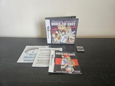 Trauma Center: Under the Knife Nintendo DS 2005 Complete W/ All Inserts Tested