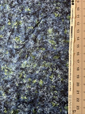 Van Gogh Starry Night Blue 1/2 Yard Robert Kaufman Cotton Fabric - New
