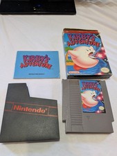 Kirby's Adventure (Nintendo Entertainment System, 1993) Manual And Box