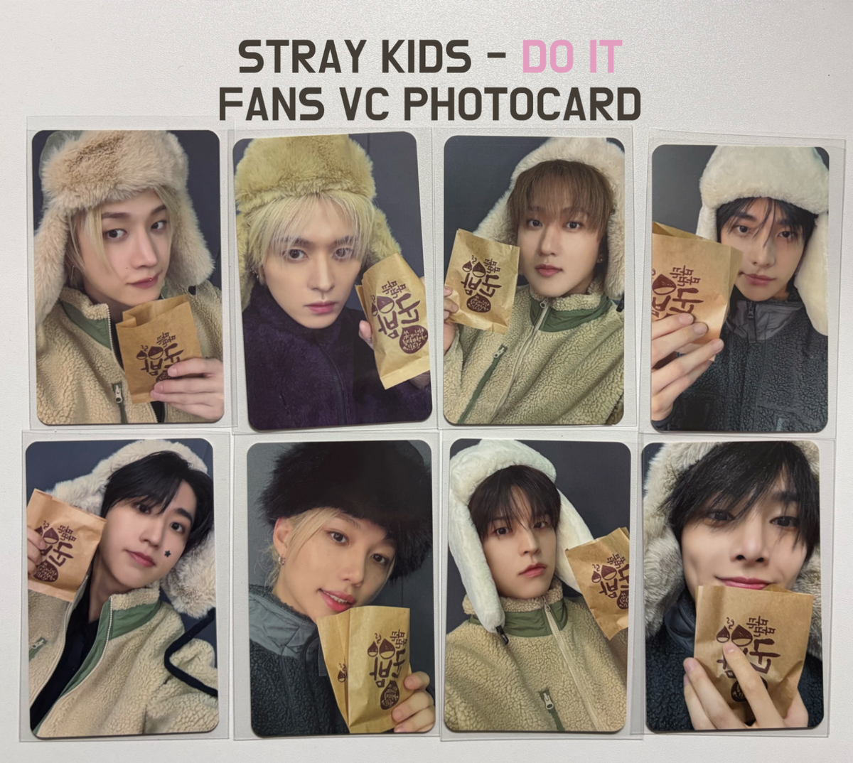 STRAY KIDS] DO IT FANS Video Call VC Event Photocard | eBay