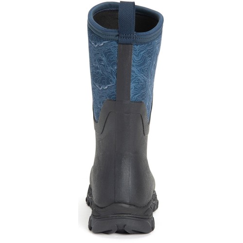 Muck Boots Arctic Sport Mid Navy Rubber/Neoprene Female Wellingtons - Picture 2 of 8