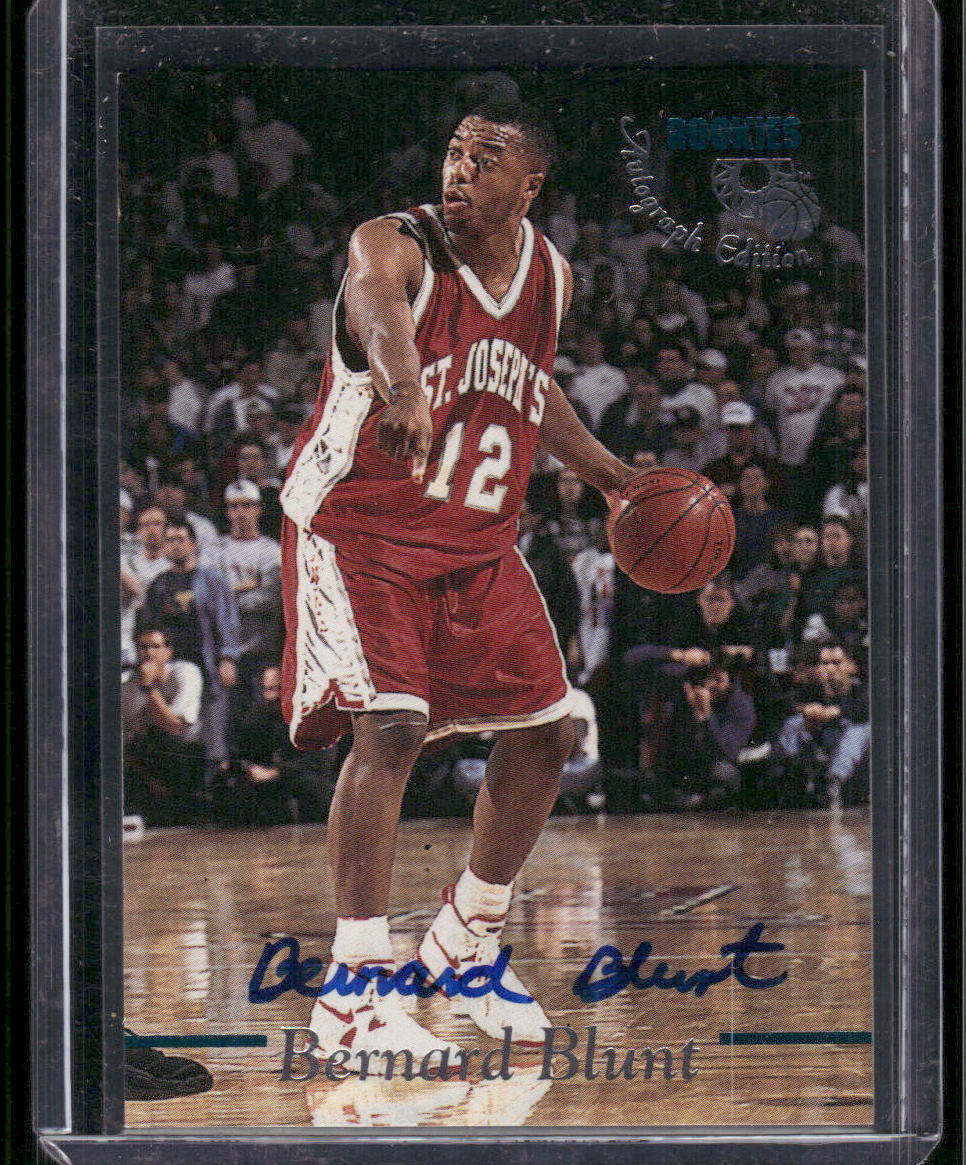 1995 Classic Rookies #65 Bernard Blunt Autograph Edition