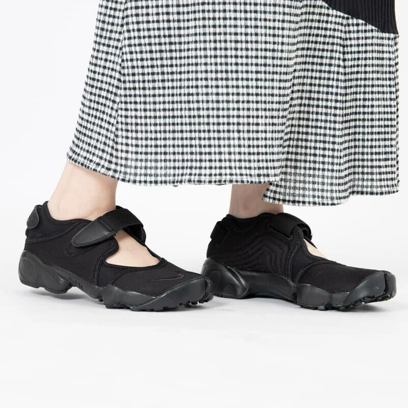 Nike Air Rift Black Off Noir DZ4182-010 US Size 6 - 12 Brand New