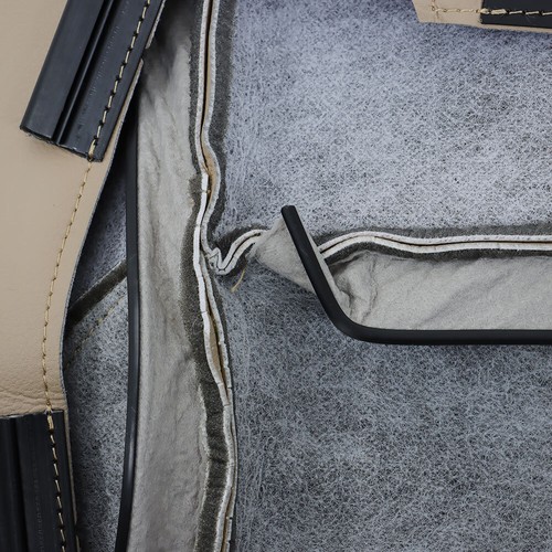 Seat Cover Driver & Passenger Bottom & Back Perforated Tan For Lexus ES350 07-09 - Foto 7 di 12