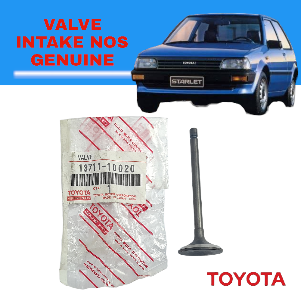 Tバーロマシン Toyota Starlet EP70 1987 – 1994 Valve Intake NOS Genuine 13711