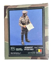 Wehrmacht Officer WW2 - 1/35 Resin Figure Set - VLS No. 272 Opened