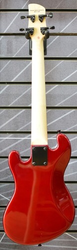 Kala U-BASS Solid Body With Logo Gig Bag - Candy Apple Red - Picture 7 of 9