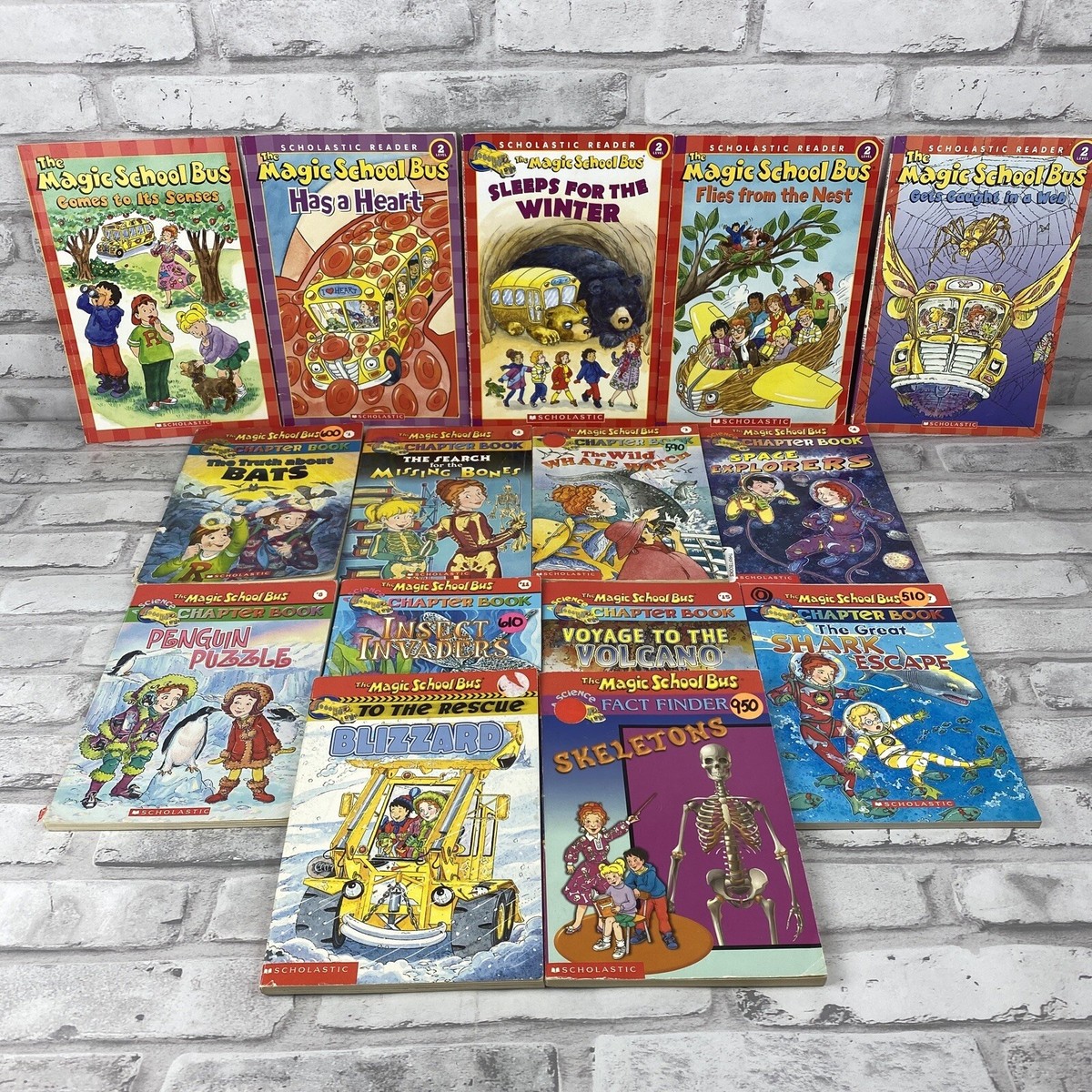 Magic School Bus Chapter Books and Level 2 Joanna Cole