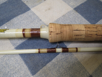 Vintage Shakesphere Wonderod No 818 Two Piece Kwik Taper 7'9” Fly