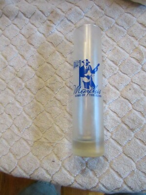 Vintage Advertising Beale Street Memphis Home of the Blues Tall Shot Glass Frost