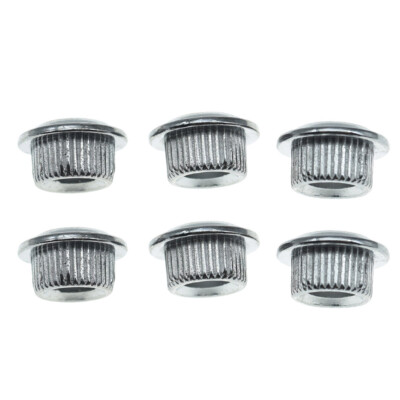 Verchromen 10 mm Gitarre Tuning Schlüssel Umwandlung Buchsen Adapter Beschläge