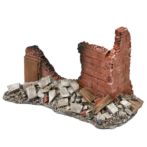 VSTank 1/24 Diorama Accessories Ruined Building Walls Sand Bag Wall Stone Mortar - Picture 4 of 15