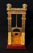 Skymall Noble Collection Gold Plated French Guillotine Desktop Cigar Cutter