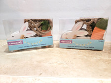 Set 2 Easter Cottondale 72 in Wood Bunnies Carrots Garland Decor Decoration New