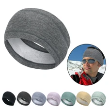 Winter Sweatband Warmer Headband Thermal Hair Head Band for Fitness Yoga Running