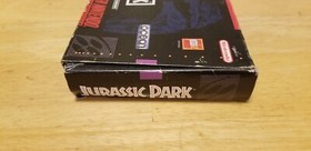 Jurassic Park Complete CIB Box Super Nintendo Entertainment System Nes SNES