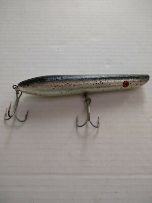Leurre de pêche vintage coton Cordell 4 bar naturel topwater