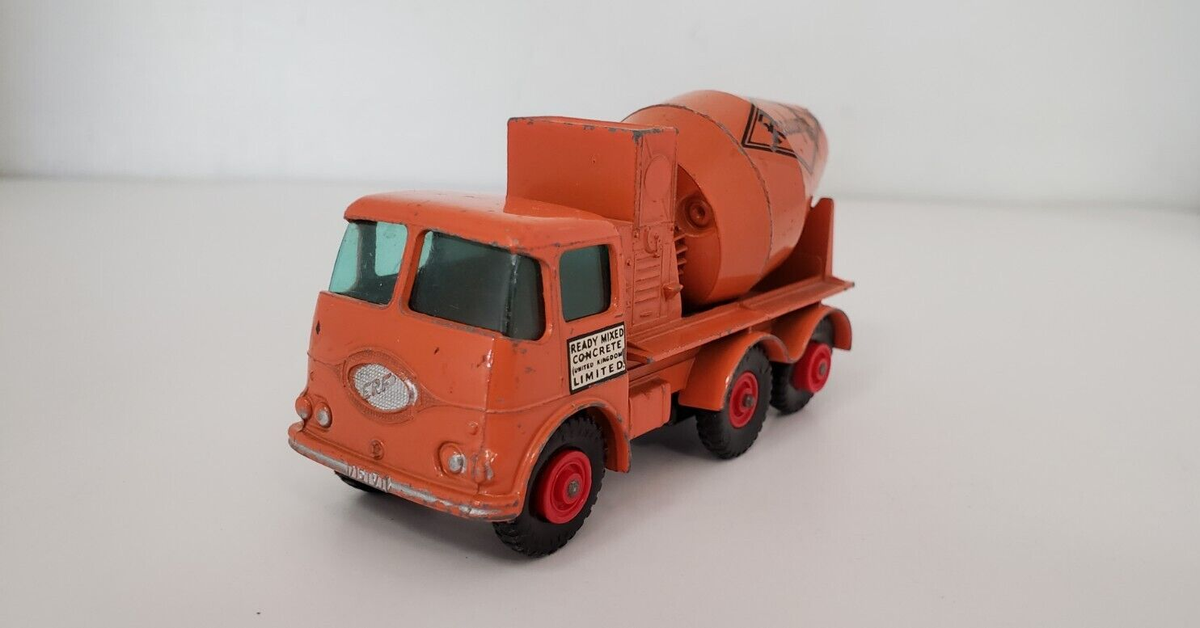 VTG 60'S MATCHBOX LESNEY No. 13 KING SIZE READYMIX CONCRETE