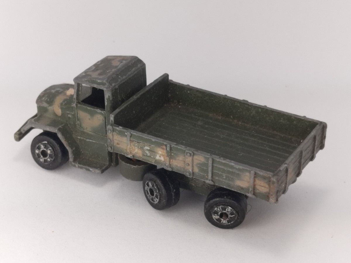 Zee Toys Zylmex U.S.A. Army Cargo Truck T433 Die Cast Used Loose