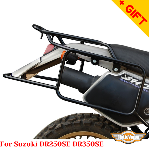 For Suzuki DR250SE luggage rack system DR350SE side carrier for cases ...