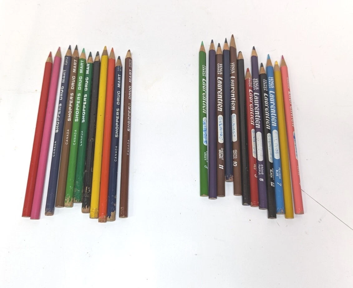 Laurentian pencil crayons deals