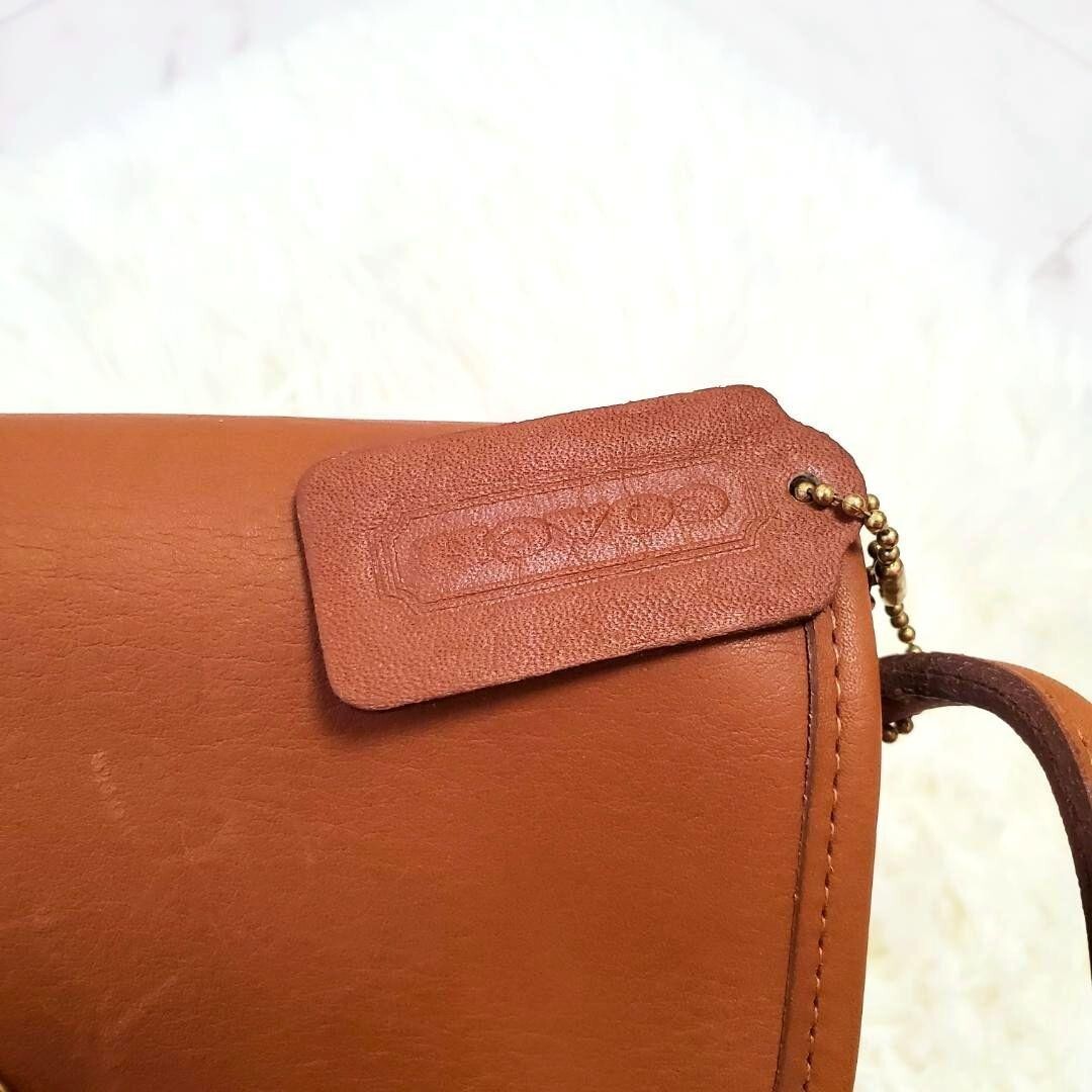 Extremely Rare Made In USA Old Coach 9892 Shoulder Bag Brown