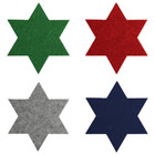 Filz Untersetzer Stern 13 cm Glasuntersetzer 3 mm Filzuntersetzer Gläser XMAS