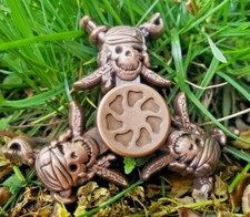 Pirate All Metal Fidget Spinner Toy Boys Girls Kids Adults ADHD Focus Stress    