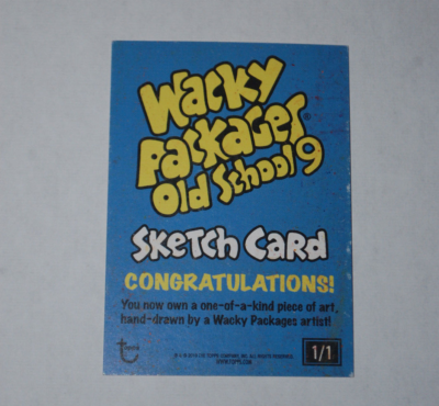 Lego Ninjago Parody-Topps Wacky Packages Old School Series 9