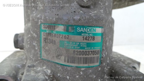 Renault Kangoo BJ: 2000 Klimakompressor 1,2 8200037058