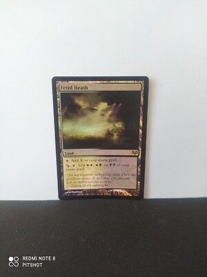 FOIL Fetid Heath / Smelly Heath - MTG Magic